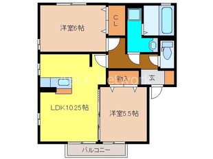 グランシャトーの物件間取画像